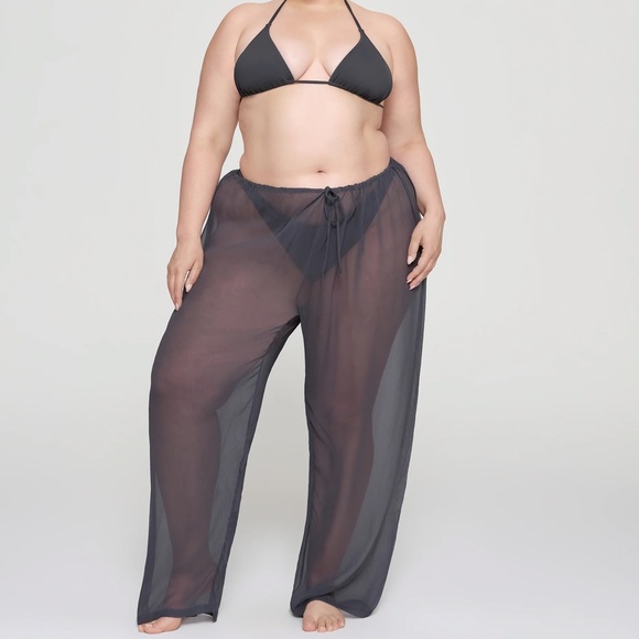 SKIMS Other - NWT Skims Silk Chiffon Coverup Drawstring Pant